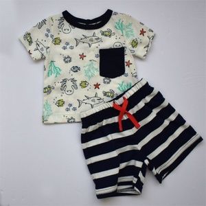 Little Wonders Infant Boys Shirt & Shorts